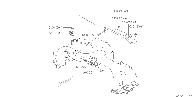 2010 Subaru Forester Intake Manifold Diagram 15