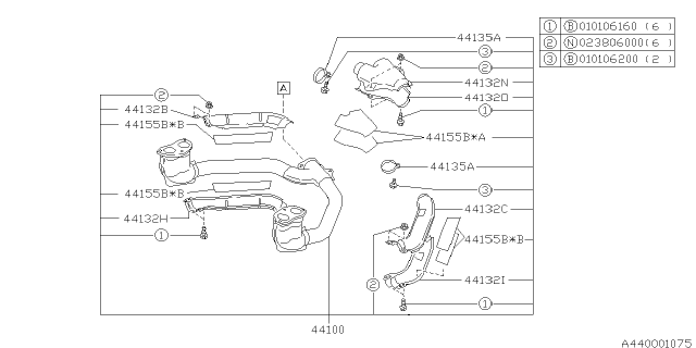 1998 Subaru Forester Exhaust Diagram 4