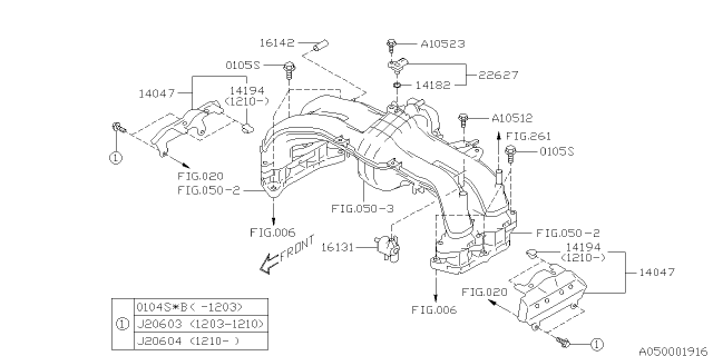 2012 Subaru Impreza Intake Manifold Diagram 4