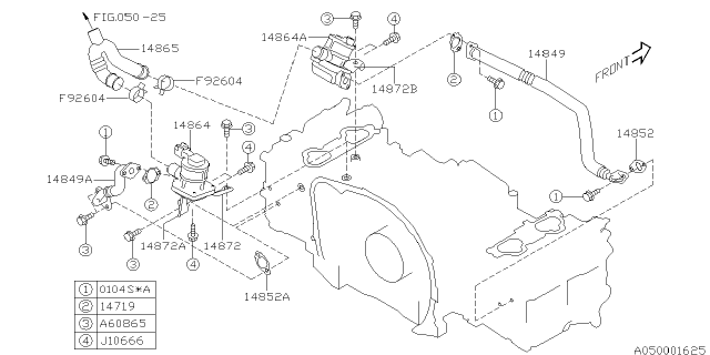 2007 Subaru Forester Intake Manifold Diagram 13
