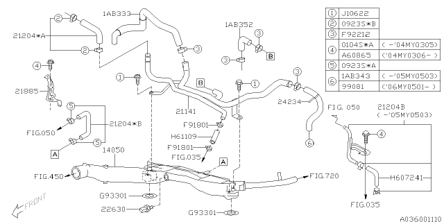 2003 Subaru Forester Water Pipe Diagram 2