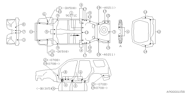 2006 Subaru Forester Plug Diagram 1