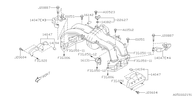 2017 Subaru Forester Intake Manifold Diagram 11
