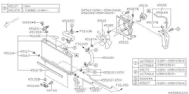 2005 Subaru Impreza WRX Screw Tap TRU M6 Diagram for 904560016