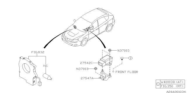 2013 Subaru Impreza WRX V.D.C.System Diagram 1