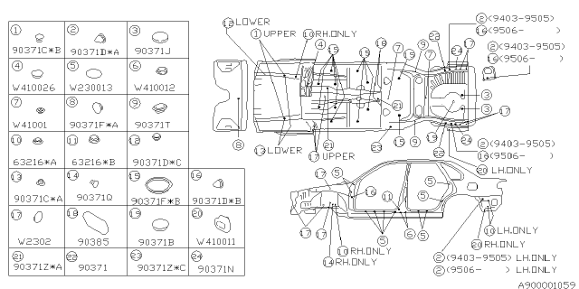 1996 Subaru Legacy Plug Diagram 1