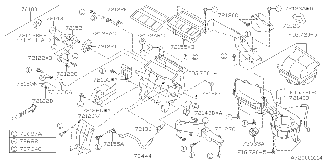 2020 Subaru Forester Servo Motor Diagram for 72131SJ020