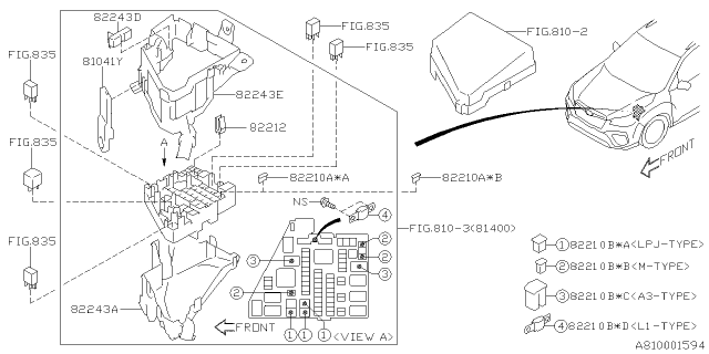 2020 Subaru Forester Wiring Harness - Main Diagram 4