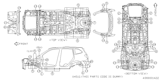 2021 Subaru Forester Plug Diagram 2