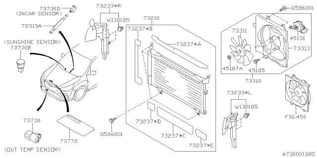 2021 Subaru Forester Air Conditioner System Diagram 1