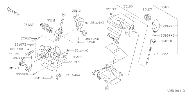 2021 Subaru Forester Selector System Diagram 3