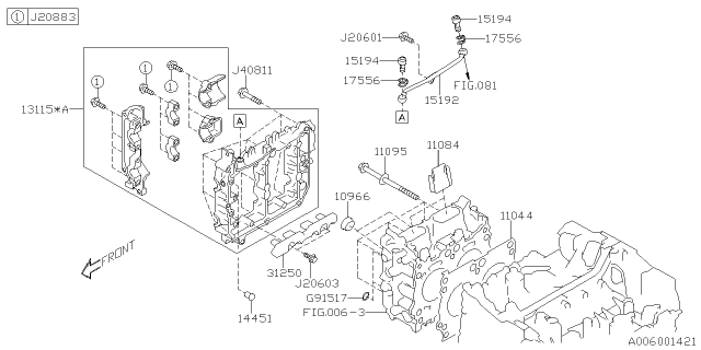 2020 Subaru Forester Cylinder Head Diagram 3