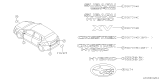 Diagram for Subaru Impreza Emblem - 93013FJ040