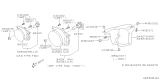 Diagram for Subaru Crosstrek Daytime Running Lights - 84501FJ000