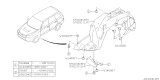Diagram for 2013 Subaru Forester Wheelhouse - 59120SC000