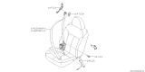 Diagram for 2009 Subaru Forester Seat Belt - 64631SC010AP
