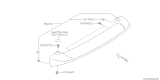 Diagram for Subaru Forester Spoiler - 96031SC000EN