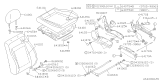 Diagram for 1999 Subaru Forester Seat Cover - 64140FC400NF