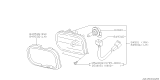 Diagram for Subaru Forester Fog Light Cover - 84953FC030