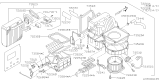Diagram for 2001 Subaru Forester Blower Motor Resistor - 72024FC000