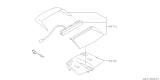 Diagram for Subaru BRZ Third Brake Light - 84701CA002VH