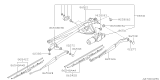 Diagram for Subaru Legacy Wiper Linkage - 86521AE02A