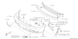 Diagram for Subaru Legacy Bumper - 57704AE20A