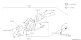 Diagram for Subaru Legacy Wiper Switch - 83114AE130