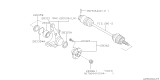 Diagram for 2002 Subaru Forester Steering Knuckle - 28012AC040