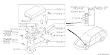 Diagram for Subaru Legacy Fuse Box - 82231AE07B