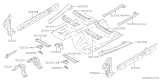 Diagram for Subaru Crosstrek Rear Crossmember - 52140FL3519P