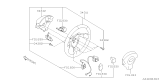 Diagram for Subaru Outback Steering Column Cover - 34317AG03AJC