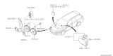 Diagram for Subaru Legacy Horn - 86012AG10A