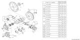Diagram for Subaru XT Flywheel - 12310AA020