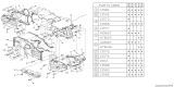 Diagram for Subaru XT Timing Cover - 13573AA000