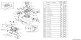 Diagram for Subaru Loyale Throttle Body - 16118AA532