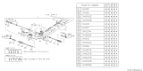 Diagram for Subaru Loyale Rack And Pinion - 31260GA852