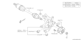 Diagram for Subaru Tribeca Wheel Hub - 28473XA00B
