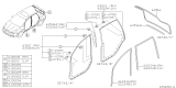 Diagram for Subaru Tribeca Window Run - 63527XA00A