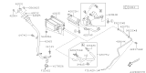 Diagram for Subaru Tribeca Fuel Line Clamps - 42037XA02A
