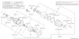 Diagram for Subaru Tribeca Axle Shaft - 28321XA00D