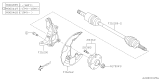 Diagram for Subaru Legacy Wheel Hub - 28373AL00A