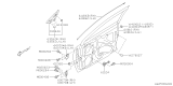 Diagram for Subaru Legacy Door Check - 61124AL00A