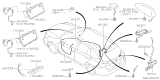 Diagram for Subaru Antenna Cable - 86325AL40A