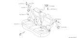Diagram for 2003 Subaru Forester Seat Belt - 64680SA010ML