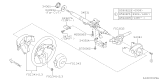 Diagram for Subaru Outback Steering Column Cover - 34351AJ00A