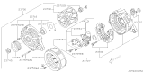 Diagram for Subaru Outback Alternator Case Kit - 23727AA430