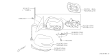 Diagram for Subaru Outback Car Mirror - 91039AJ02A