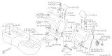 Diagram for Subaru Forester Armrest - 64380SG110LL