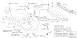 Diagram for 2014 Subaru Forester Bumper - 57704SG021